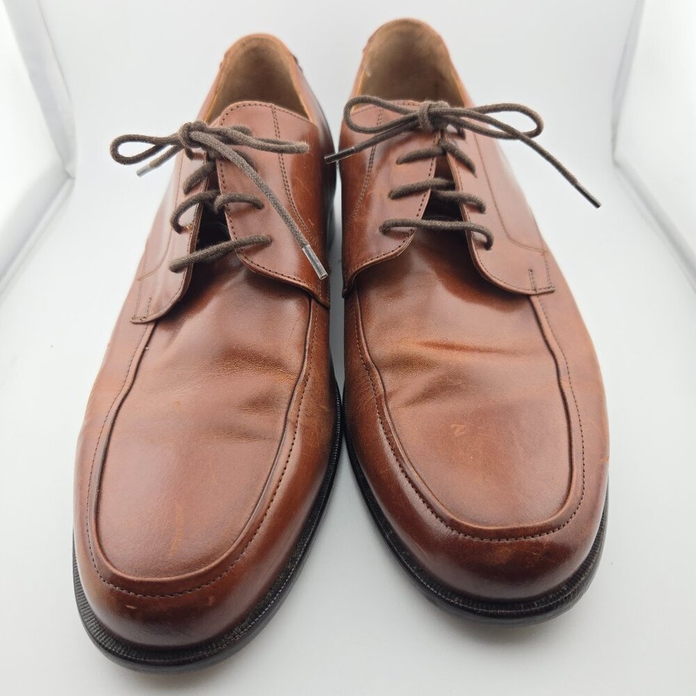Dockers Men's Brown Leather Oxford Dress Shoes Size 13